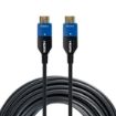 Obrázek PREMIUMCORD Ultra High Speed HDMI 2.1 optický kabel 8K@60Hz 4K@120Hz 25m zlacený