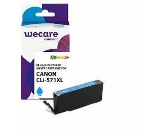 Obrázek WECARE ARMOR cartridge pro Canon Pixma MG5751 (CLI571CXL), cyan, 11ml