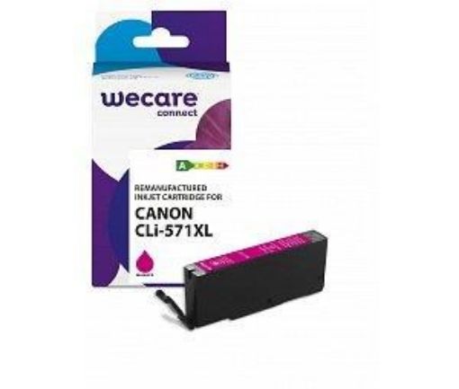 Obrázek WECARE ARMOR cartridge pro Canon Pixma MG5751 (CLI571MXL), magenta, 11ml