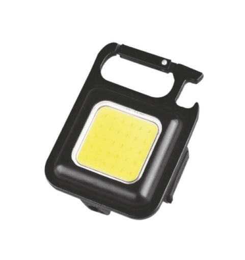 Obrázek HM Müllner UL6 6W LED COB mini nabíjecí svítilna přívěšek s otvírákem