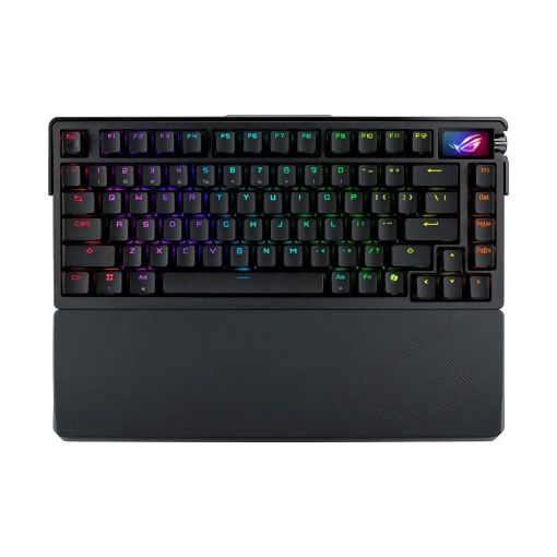 Obrázek ASUS Klávesnice ROG Azoth Extreme, Mechanická, Bezdrátová BT, RF 2.4GHz, US, černá