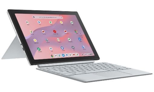 Obrázek ASUS NTB Chromebook CL3 (CL3001DM2A-R70260), MKompanio 520, 10.5" 1920 x 1200, 8GB, 128GB eMMC, Mali-G52, Chrome, Silver