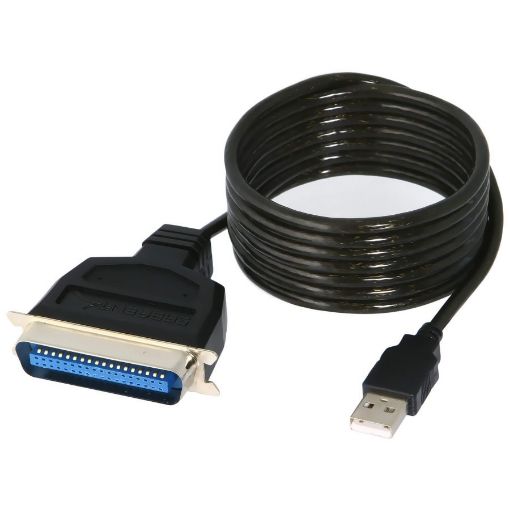 Obrázek PremiumCord USB printer kabel USB na paralelní port LPT (CEN36M)