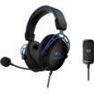 Obrázek HyperX Cloud Alpha S - Gaming Headset (Black-Blue) (HX-HSCAS-BL/WW) - Sluchátka k PC