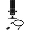 Obrázek HyperX DuoCast - USB Microphone (Black) - RGB Lighting (HMID1R-A-BK/G) - Mikrofon