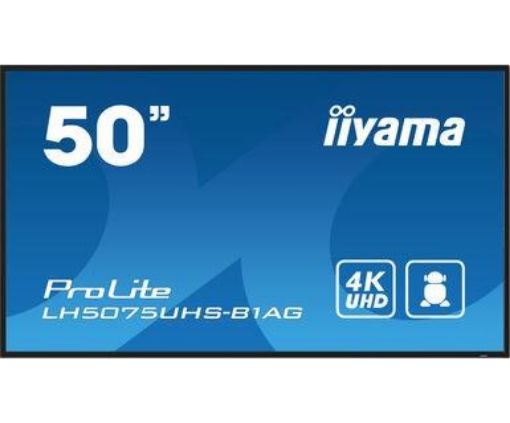 Obrázek Iiyama ProLite IDS, 24/7, 4K, USB, RS232, Ethernet, Wi-Fi, Android, kit (RS232), black