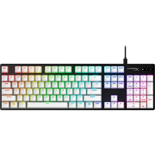 Obrázek HyperX WHT PBT Keycaps Full Key Set-UK - Příslušenství ke klávesnici