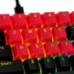 Obrázek HyperX RD Rubber Gaming Accessory Kit-US - Příslušenství ke klávesnici