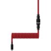 Obrázek HyperX USB-C Coiled Cable Red-Black - Příslušenství ke klávesnici