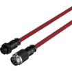 Obrázek HyperX USB-C Coiled Cable Red-Black - Příslušenství ke klávesnici