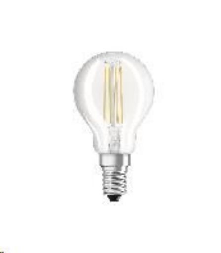 Obrázek OSRAM VALUE E14 4W/827 CLP40W Filament miniglobe teplá