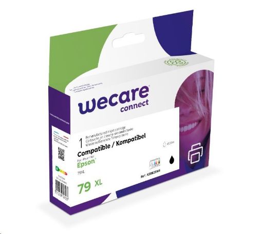 Obrázek WECARE ARMOR cartridge pro Epson WorkForce Pro WF-5110, 5190, 5620, 5690 (C13T79014010), černá/black, 45,5ml, 2600str