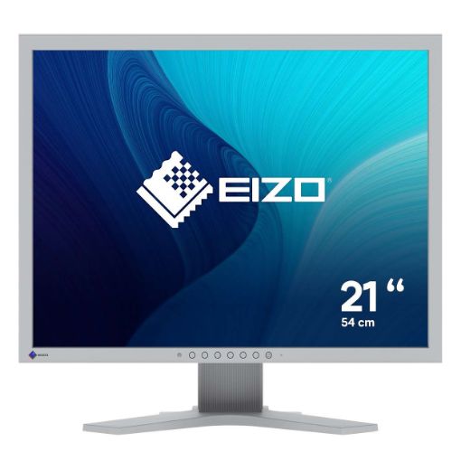 Obrázek EIZO MT 21,3" S2134 FlexScan, IPS, 1600x1200, 500nit, 1800:1, 6ms, DisplayPort, DVI-D, D-sub, USB, Šedý