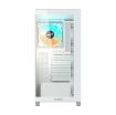 Obrázek GIGABYTE case GB-C500PI ST, Mid tower, 1xUSB-C 3.2, 2xUSB 3.0, 4x 120mm ARGB Fan, bílá