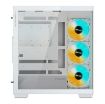 Obrázek GIGABYTE case GB-C500PI ST, Mid tower, 1xUSB-C 3.2, 2xUSB 3.0, 4x 120mm ARGB Fan, bílá