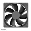 Obrázek AKASA ventilátor Smart Black, 12cm fan, HD bearing