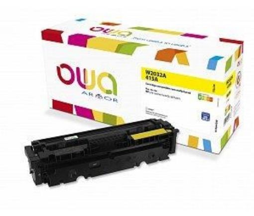 Obrázek OWA Armor toner pro HP Laserjet M 450, 454, 455, 470, 479, 2100 stran, W2032A, yellow/žlutá