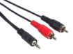 Obrázek PremiumCord kabel Jack 3.5mm - 2xCINCH, M/M, 1,5m