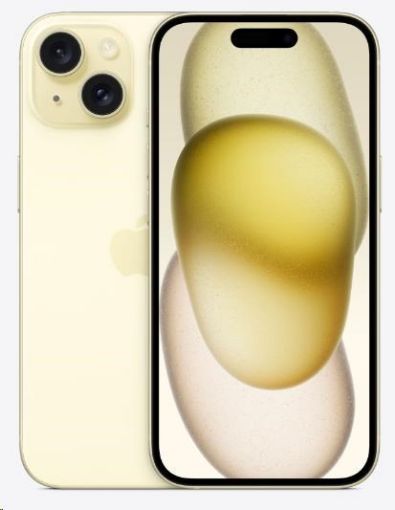 Obrázek APPLE iPhone 15 128 GB Yellow