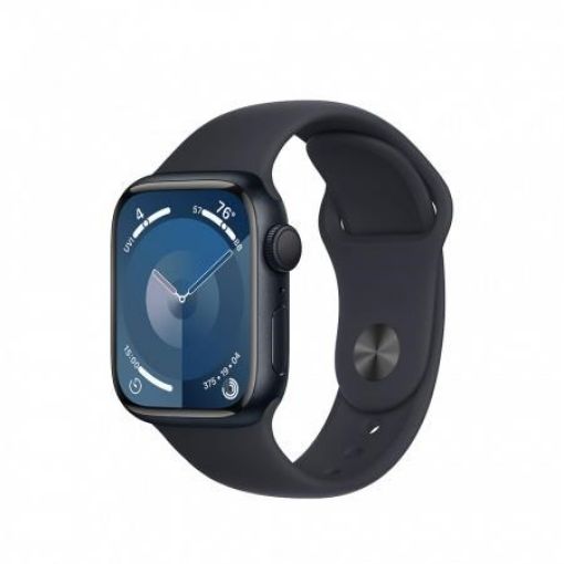 Obrázek APPLE Watch Series 9 GPS 41mm Midnight Aluminium Case with Midnight Sport Band - M/L