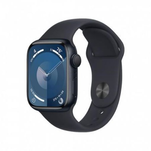 Obrázek APPLE Watch Series 9 GPS 45mm Midnight Aluminium Case with Midnight Sport Band - S/M