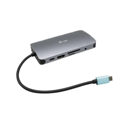 Obrázek i-tec USB-C Metal Nano Dock HDMI/VGA with LAN + Power Delivery 100W + Charger 100W (bundle)