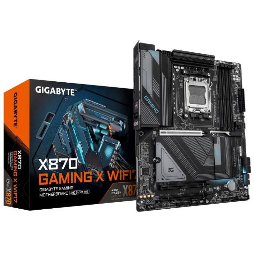 Obrázek GIGABYTE MB Sc AM5 X870 GAMING X WIFI7, AMD X870, 4xDDR5, 1xHDMI, 2xThunderbolt, WiFi