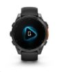 Obrázek Garmin fenix® 8 – 47 mm, AMOLED, Slate grey a Černý silikonový řemínek