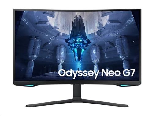 Obrázek SAMSUNG MT LED LCD Gaming Monitor 32" Odyssey G7 Neo - Quantum Matrix Tech. (mini LED), 4K, Prohnutý 1000R, 3,440x1440