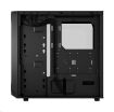 Obrázek FRACTAL DESIGN skříň Focus 2 Black TG Clear Tint, 2x USB 3.0, bez zdroje, mATX