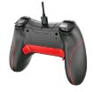 Obrázek C-TECH gamepad Theon pro PC/PS3, 2 programovatelná makro tlačítka, 2x analog, X-input, vibrační, 1,8m kab