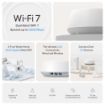 Obrázek TP-Link Deco BE25(3-pack) WiFi7 Mesh (BE3600,2,4GHz/5GHz,2x2,5GbELAN/WAN)