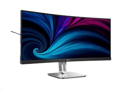 Obrázek Philips MT VA LED 34" 34B2U5600C/00 - VA panel, 3440x1440, 2xHDMI, DP, USB-C, RJ45, USB 3.2, repro, nast vysky, zakriven