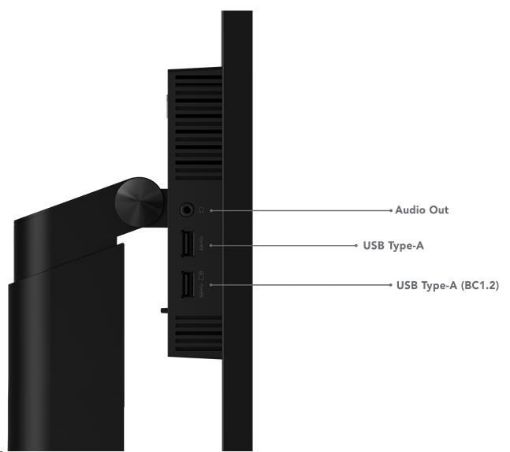 Obrázek LENOVO LCD T24m-29 - 23.8",IPS,matný,16:9,1920x1080,178/178,6ms,250cd/m2,1000:1,DP,HDMI,USB-C,4xUSB,Vesa,Pivot