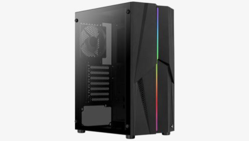 Obrázek AEROCOOL skříň Mecha, Mid tower, 2x USB 3.0, 2x audio, bez zdroje