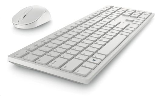 Obrázek DELL Pro Wireless Keyboard and Mouse - KM5221W - German (QWERTZ) - White