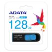 Obrázek ADATA Flash Disk 256GB UV128, USB 3.1 Dash Drive (R:90/W:40 MB/s) černá/modrá