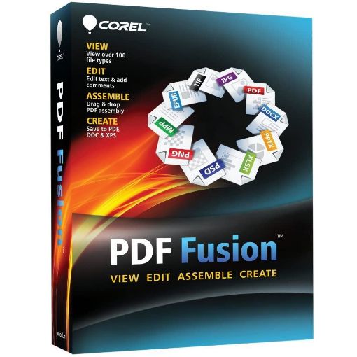 Obrázek Corel PDF Fusion 1 Lic Education (single) ESD English/German