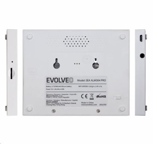 Obrázek EVOLVEO Alarmex Pro, chytrý bezdrátový Wi-Fi/GSM alarm