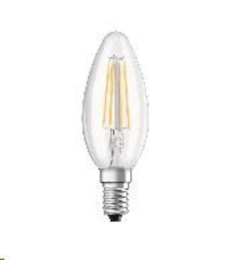 Obrázek OSRAM VALUE E14 4W/827 CLB40W Filament svíčka teplá