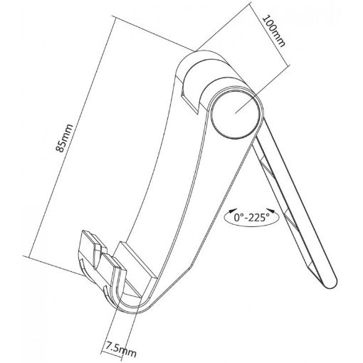 Obrázek Reflecta TABULA Travel T stojánek na tablet