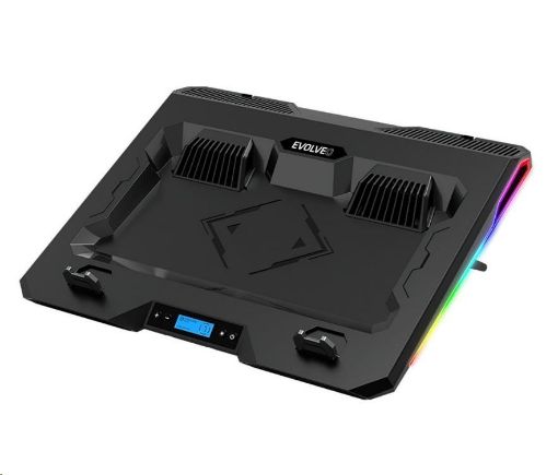 Obrázek EVOLVEO Ania 10 RGB, nastavitelný podstavec pro notebook