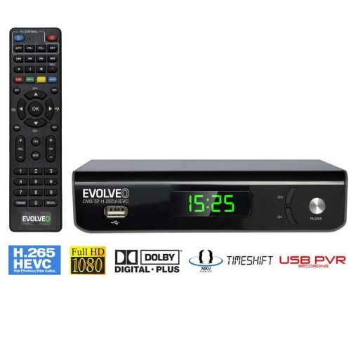 Obrázek EVOLVEO Omega S3, HD DVB-T2 H.265/HEVC rekordér