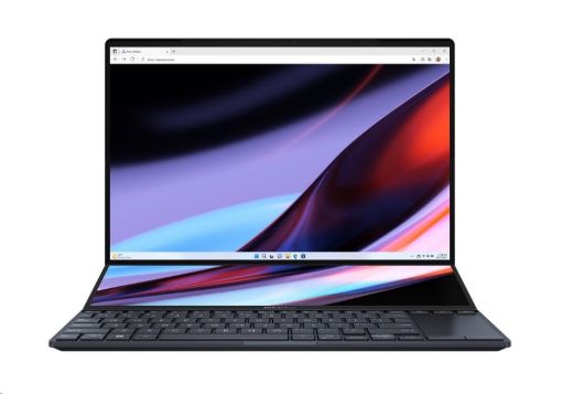 Obrázek ASUS NTB Zenbook Pro 14 Duo (UX8402VV-OLED037X), i9-13900HU, 14.5" 2880 x 1800, 32GB, 2TB SSD, RTX 4060, W11 Pro, Black