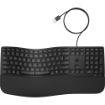 Obrázek HP 480 Comfort Wired Keyboard - drátová ergonomická klávesnice CZ/SK