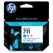 Obrázek HP 711 Cyan DJ Ink Cart, 29 ml, 3-pack, CZ134A