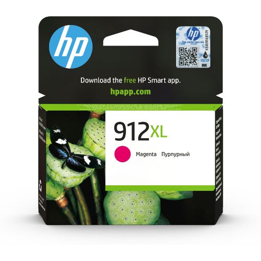 Obrázek HP 912XL High Yield Magenta Original Ink Cartridge (825 pages)