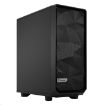 Obrázek FRACTAL DESIGN skříň Meshify 2 Compact Black Solid, USB 3.1 Type-C, 2x USB 3.0, bez zdroje, mATX