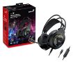 Obrázek GENIUS sluchátka s mikrofonem GX GAMING HS-GX580U, USB, RGB, černá