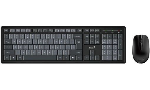 Obrázek GENIUS set klávesnice + myš Smart KM-8200/ Bezdrátový set 2,4GHz/ Copilot/ CZ+SK layout